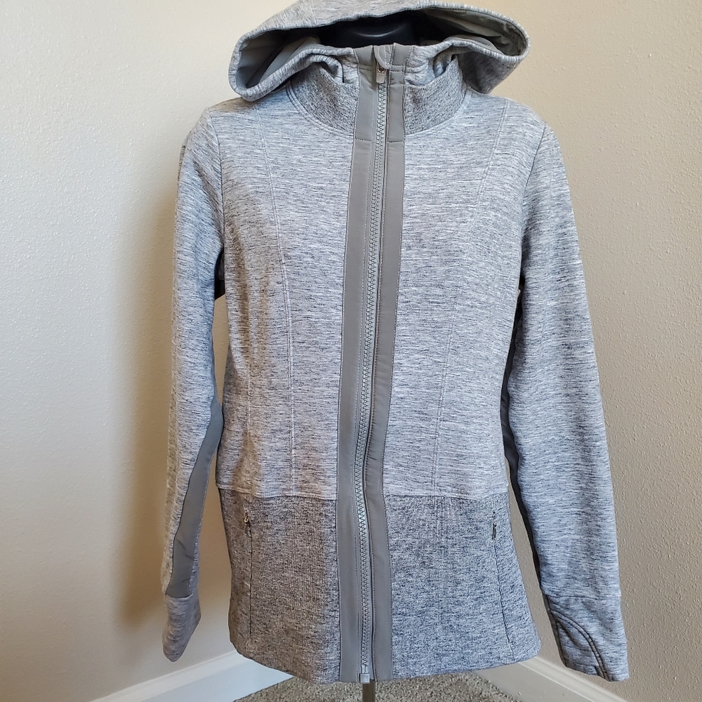Athleta fitted Victory Hooded Jacket